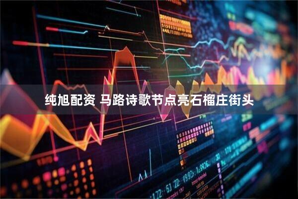 纯旭配资 马路诗歌节点亮石榴庄街头