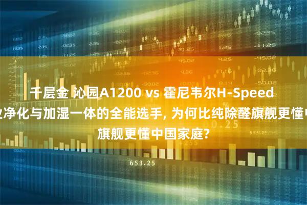 千层金 沁园A1200 vs 霍尼韦尔H-Speed Pro: 专业净化与加湿一体的全能选手, 为何比纯除醛旗舰更懂中国家庭?