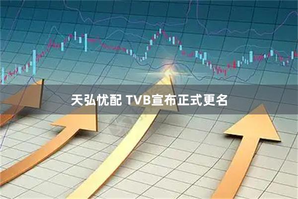 天弘忧配 TVB宣布正式更名